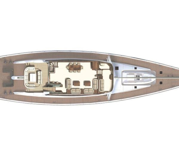 SY TWILIGHT - Layout upper deck