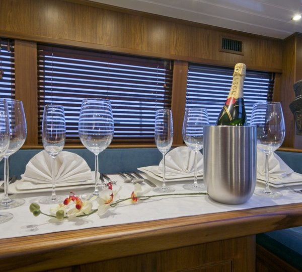 Sail Yacht DOMICIL -  Formal Dining