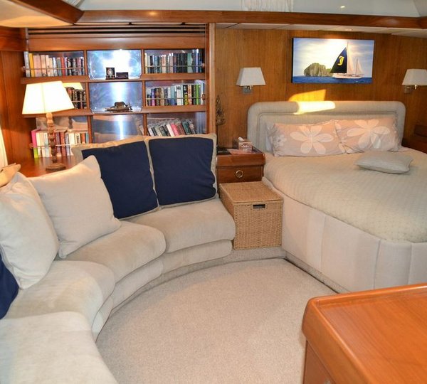 Sail Yacht LETIZIA - Master Cabin