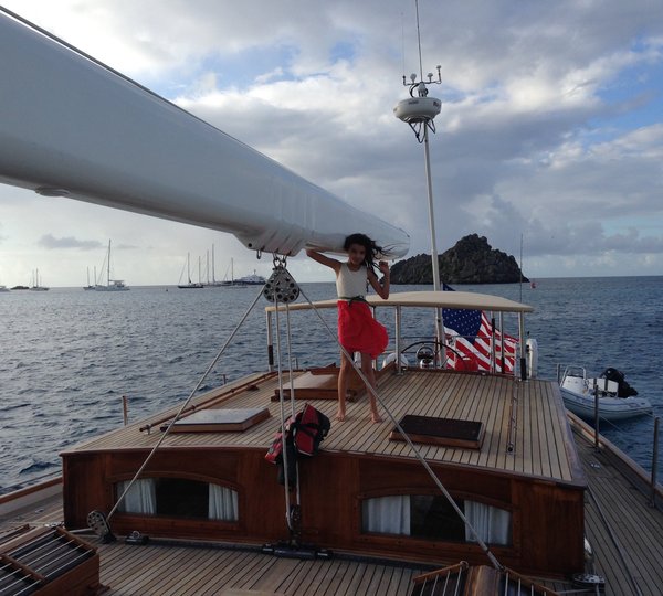 Sail Yacht NORTHERN STAR - Deck