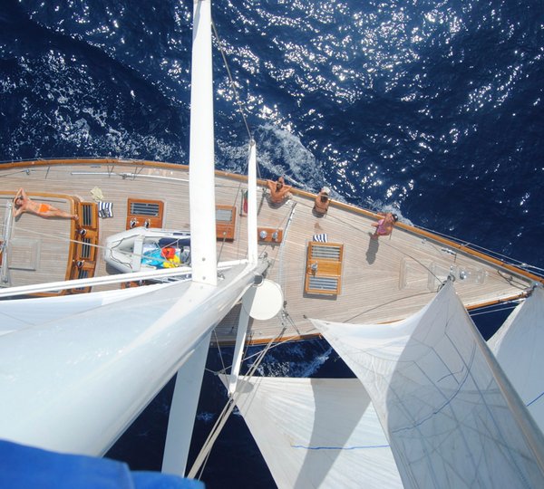 Sail Yacht WINDROSE -  From Above