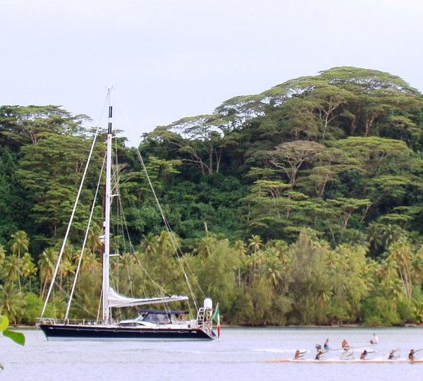 Sail yacht BILLY BUDD - At Anchor