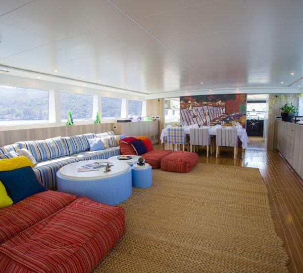 Sail yacht L'AQUILA - Salon 2