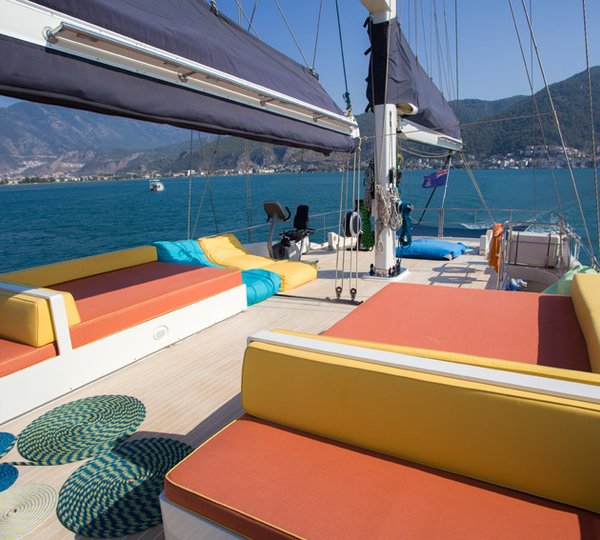 Sail yacht L'AQUILA - Sundeck