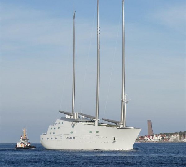 Sailing Yacht A. Photo by Shipsfriend