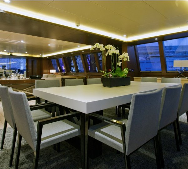 Sailing Yacht Infinity -  Dining