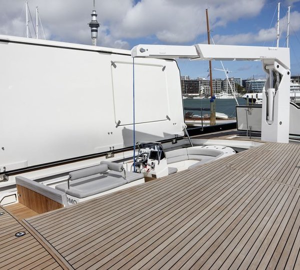 Sailing Yacht Kokomo III - The Tender Garage Hatch