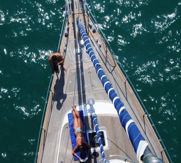 Sailing Yacht Myosotis -  From Above