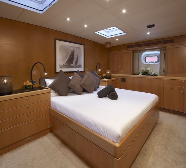 Sailing yacht Nephele -  Master Cabin