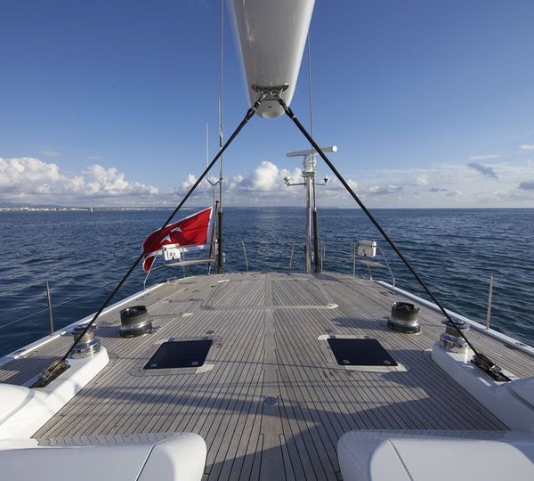 Sailing yacht Nephele -  On Deck