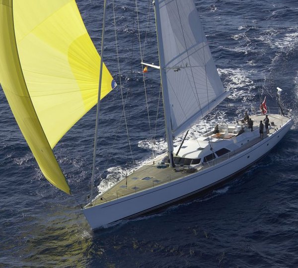 Sailing yacht Nephele - Spinaker Sailing