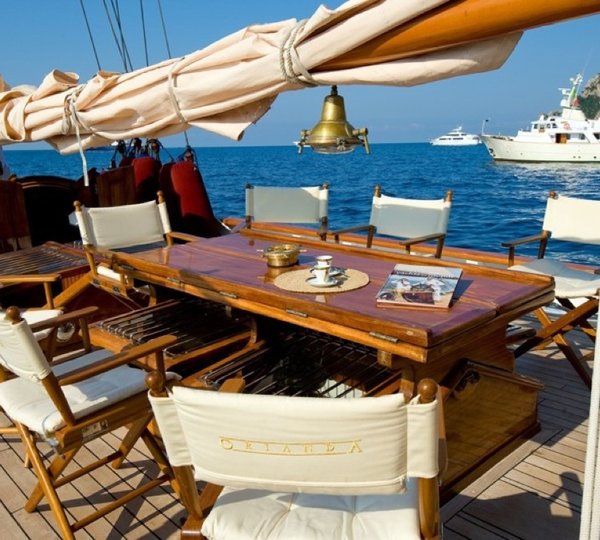 Sailing yacht Oriander - Al Fresco Dining