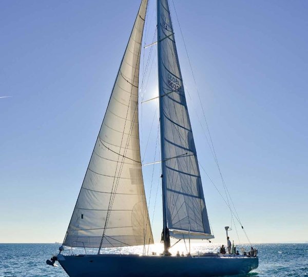Sailing yacht TESS - Full sail