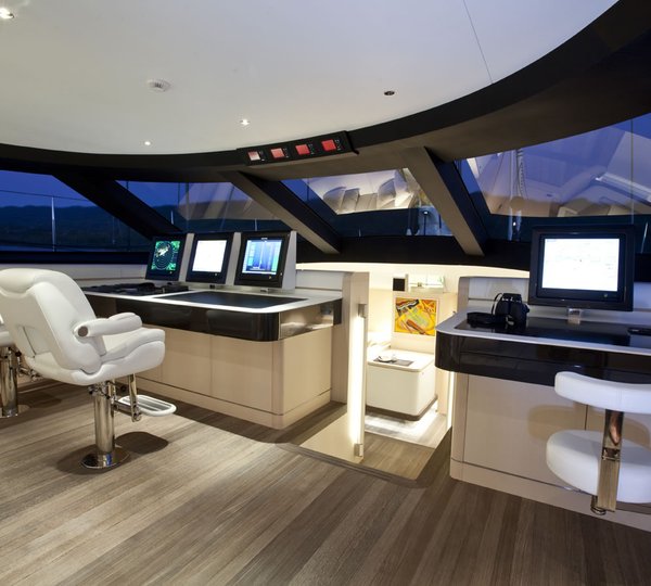 Sailing yacht Zefira Helm