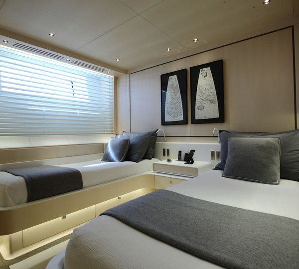 Sailing yacht Zefira Twin Cabin