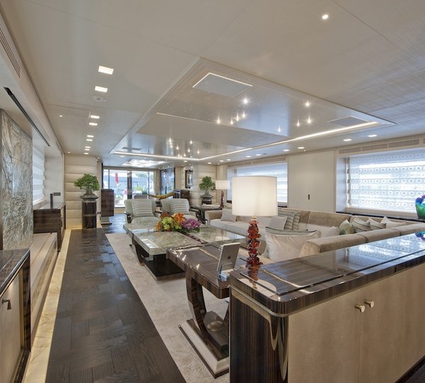 Sanlorenzo 46Steel Scorpion - main salon