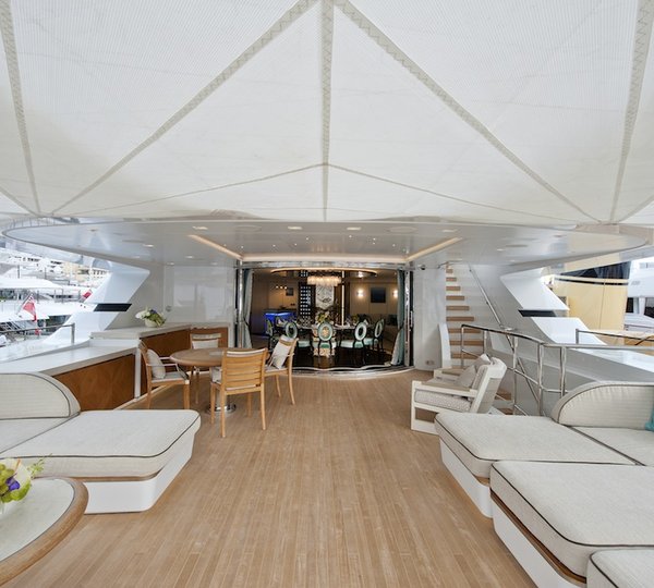 Sanlorenzo 46Steel Scorpion - upper deck