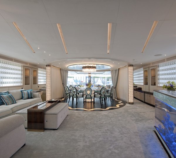 Sanlorenzo 46Steel Scorpion upper deck