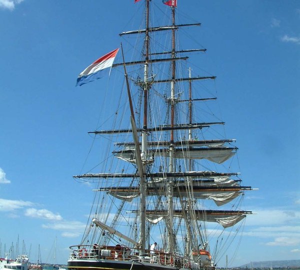 Stad Amsterdam moored