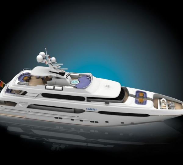 Sunrise Superyacht SUNSET - Image courtesy of Sunrise Yachts
