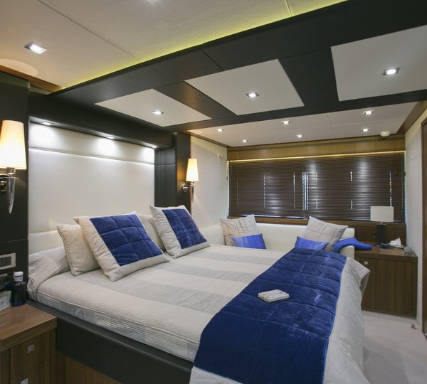 Sunseeker yacht 73M - Master stateroom