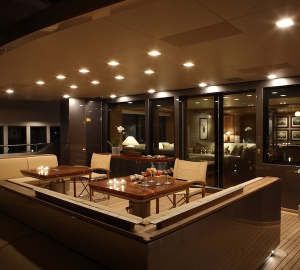 SuperYacht Exuma - photo courtesy of Perini Navi