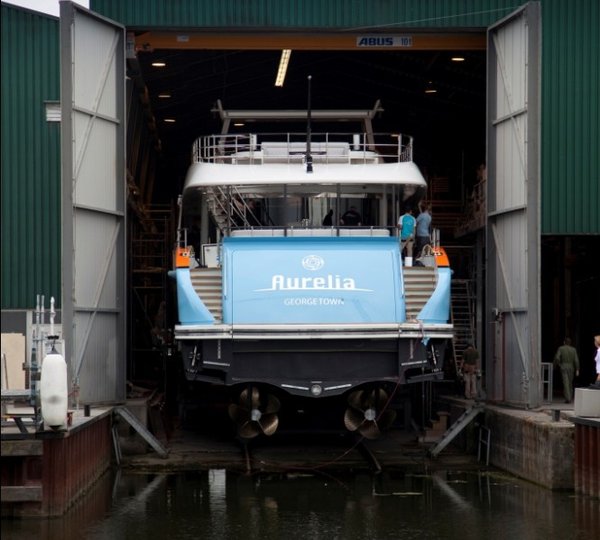 Superyacht Aurelia Launched by Heesen Yachts - photography by Emilio Bianchi