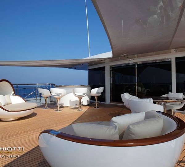 Superyacht Grace E - Exterior - Photo by Giuliano Sargentini