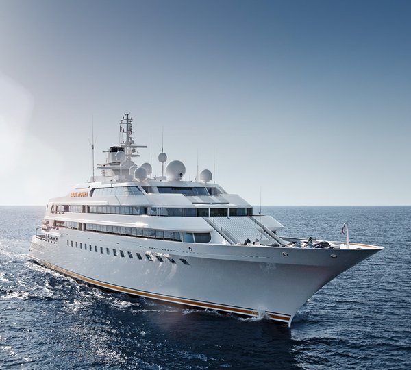 Superyacht LADY MOURA - Image credit Blohm and Voss