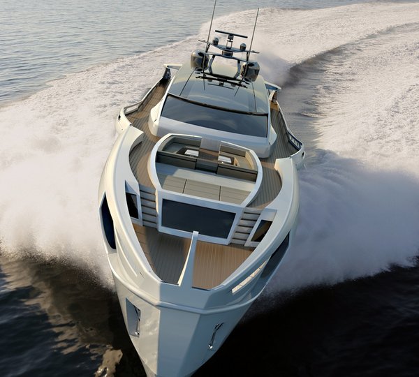 Superyacht Longitude 47 - front view