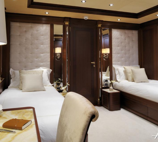 Superyacht Mirgab VI by Hakvoort - Twin Stateroom