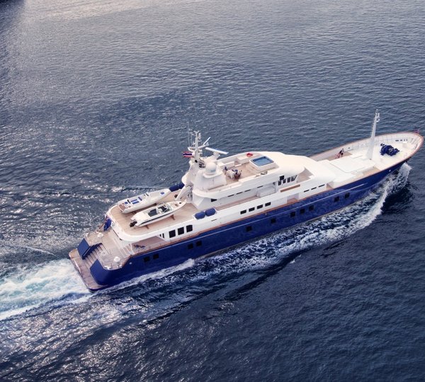 Superyacht NORTHERN SUN - From Above