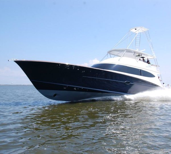 Superyacht Orion undergoing sea trials