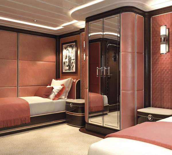 Superyacht SOMETHING COOL - Twin Cabin - Image credit to Dutchmegayachts
