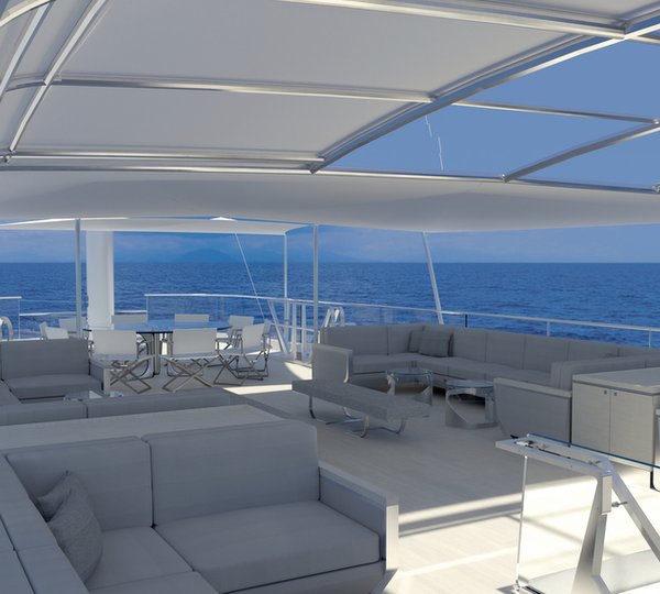 Superyacht SYBARIS - Fly Bridge