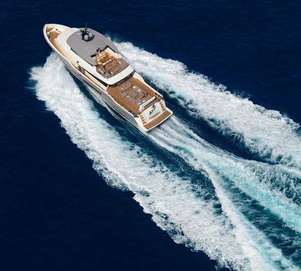 TSA TSA Yacht from above