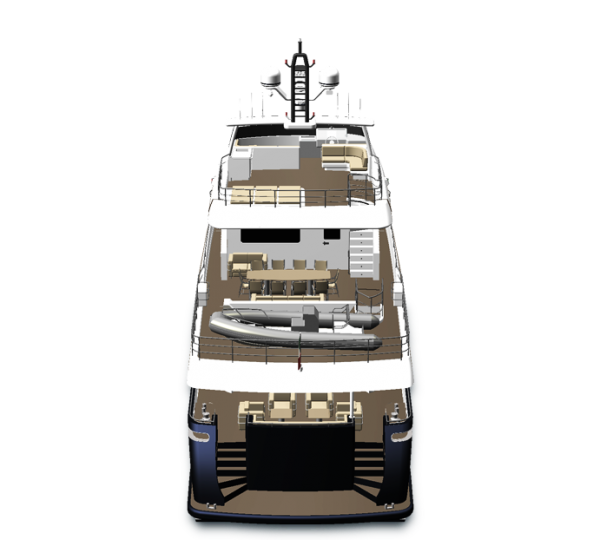 The Darwin Class 95 superyacht