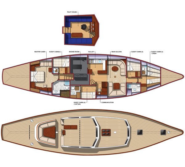 YONDER STAR - Layout