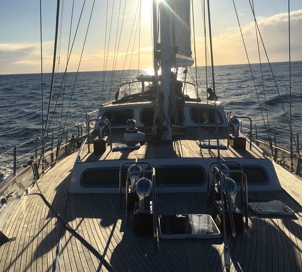 YONDER STAR - View aft