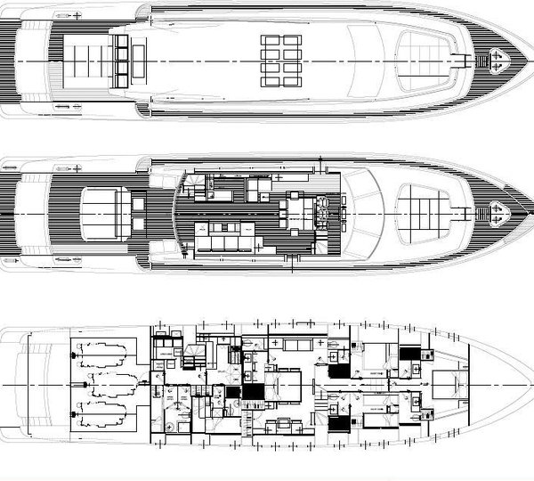 Yacht ALEON - Layout
