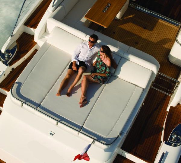Yacht ALGANDRA -  Aft Deck Sunpads