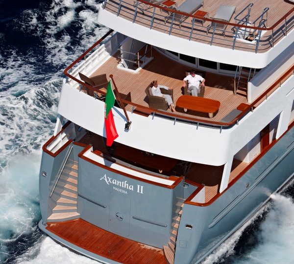 Yacht AXANTHA II -  View of Decks