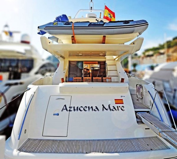 Yacht AZUCENA MARE -  Aft View