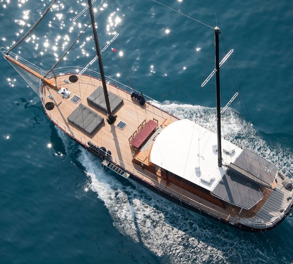 Yacht DOLCE VITA - From Above