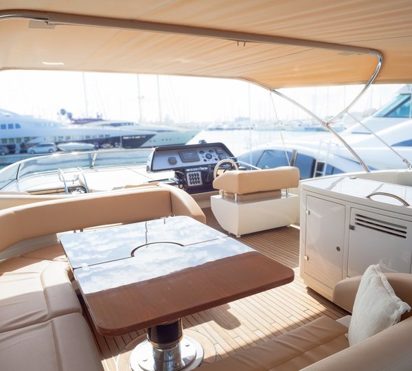 Yacht Dolce Mia - Flybridge View 2