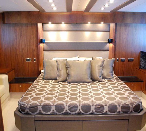 Yacht EAGLE II - Master Cabin