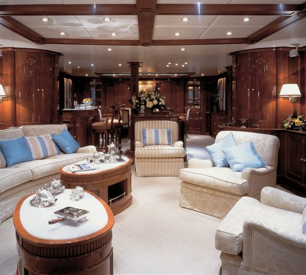 Yacht FELIDAN - Saloon