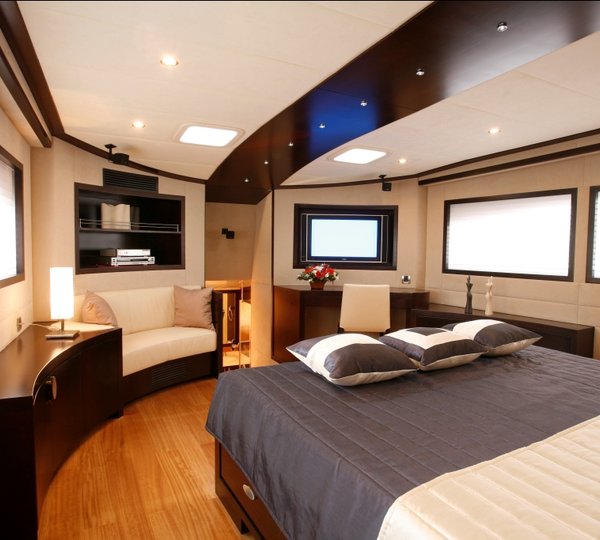 Yacht GRACE KELLY -  Master Cabin