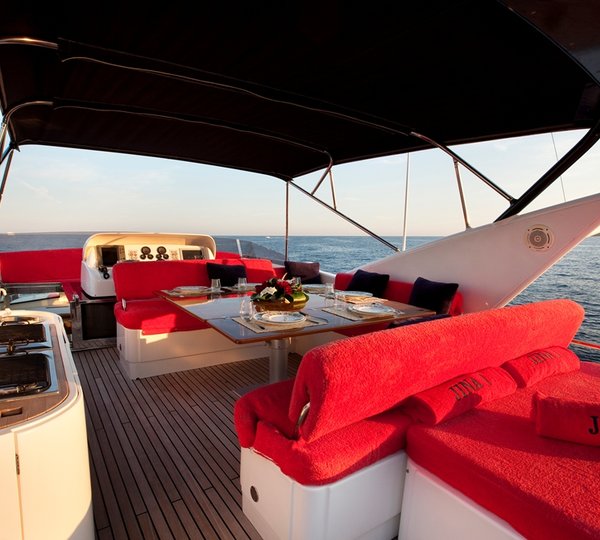 Yacht JINA 1 -  Flybridge