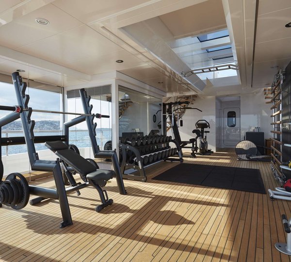 Yacht JOY The Gym - Copyright Feadship